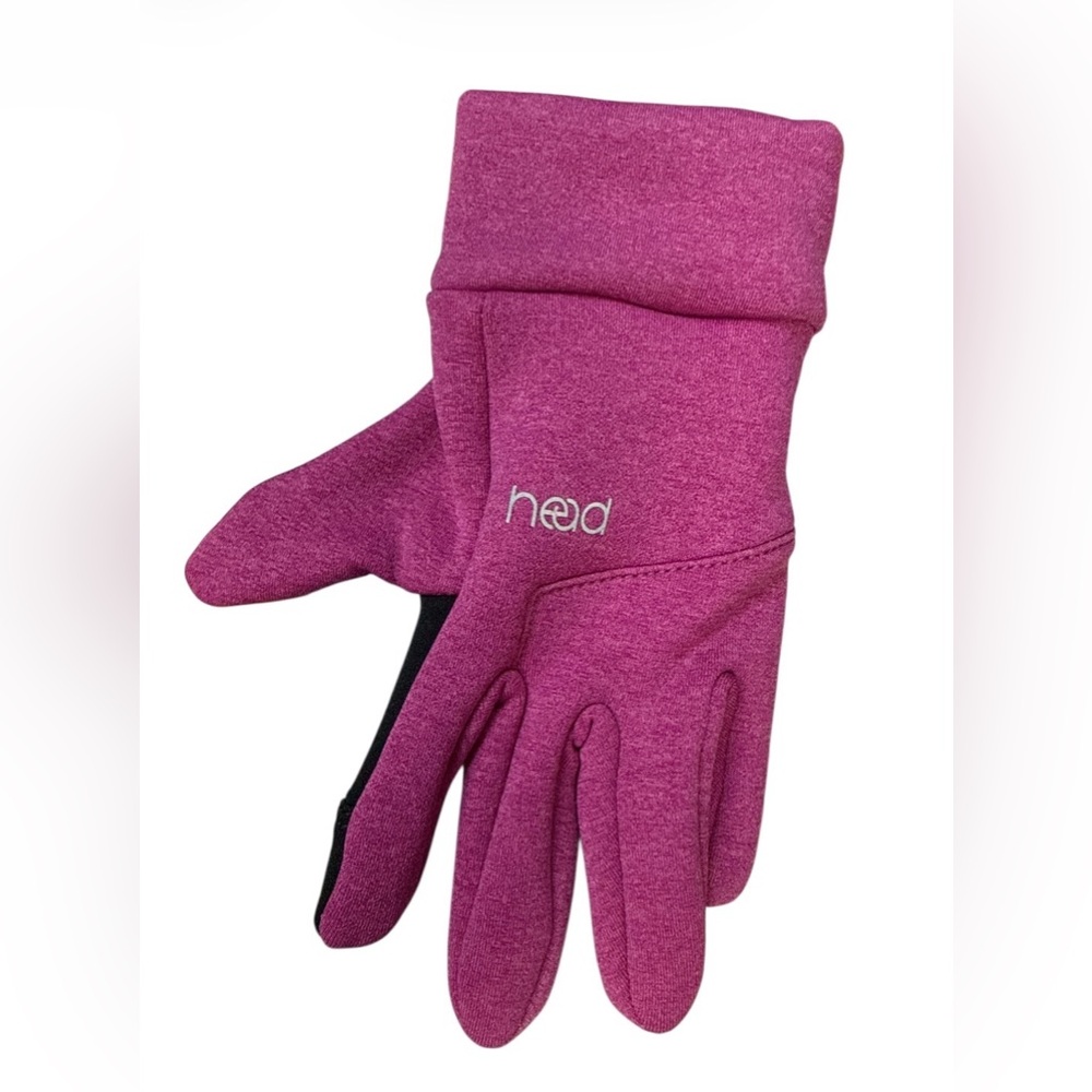 🆕 HEAD Kids’ Touchscreen Gloves in Raspberry Heather, Size L 10-14
